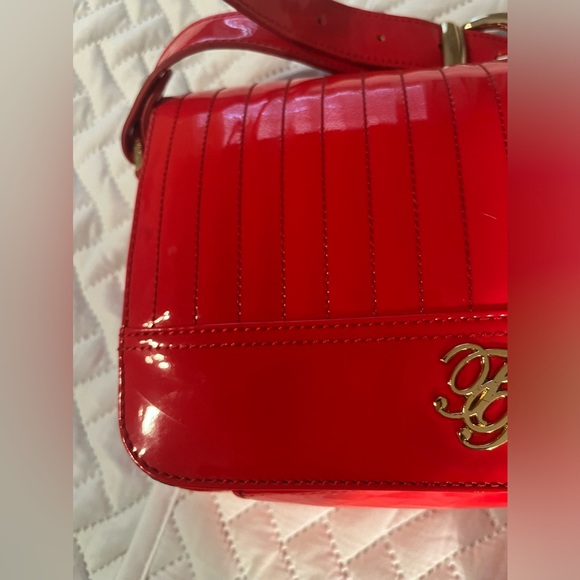 Ted Baker Red Patent Bag - Picture 2 of 14